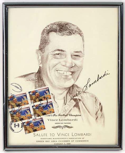 Maybe you would like to learn more about one of these? Lot Detail - 1968-97 Vince Lombardi Green Bay Packers 8" x ...