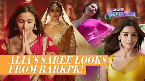 Alia Bhatt Gives New Life To The Chiffon Saree Era Of Bollywood With Her Rarkpk Style Trend