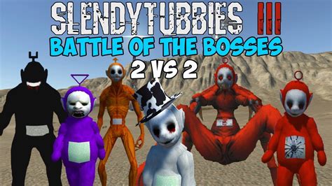 The Champions Are Crowned Slendytubbies 3 Battle Of The Bosses 2 Vs 2