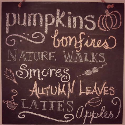 Check Out These 15 Pieces Of Fall Chalkboard Inspiration