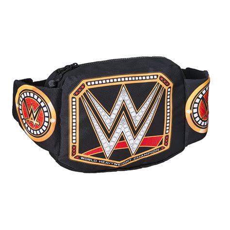 Wwe Official Wwe Authentic Championship Title Belt Waist Pack Multi