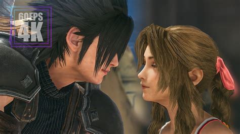 Crisis Core Reunion All Zack And Aerith Flirting Moments Final
