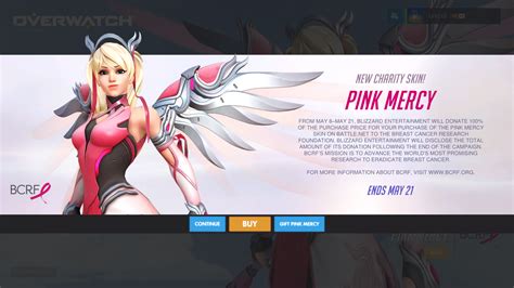 Overwatch Mercy Pink Skin Fan Art