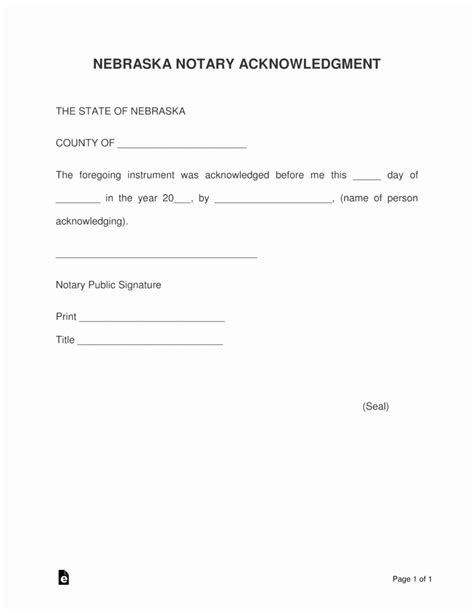 Notary Signature Blocks