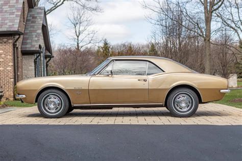 This Low Mileage Gold 67 Camaro Coupe Might Turn Into A Fantastic