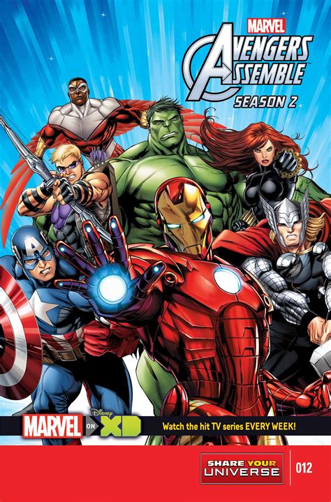 Marvel Universe Avengers Assemble Season Two 2014 12 Comic Issues