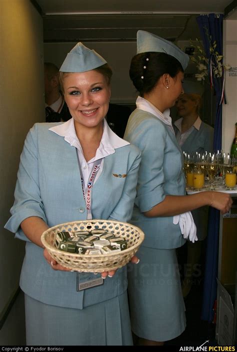 Rossiya Russia European Airlines Airline Cabin Crew Airline Uniforms