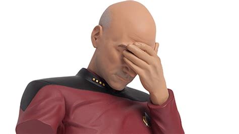 You Can Now Buy A Picard Facepalm Statue Ign
