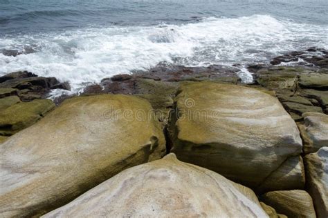 Beautiful Rocky Sea Shore Stock Image Image Of Landscape 93679079