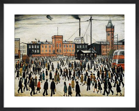 Going To Work Art Print By Ls Lowry King And Mcgaw