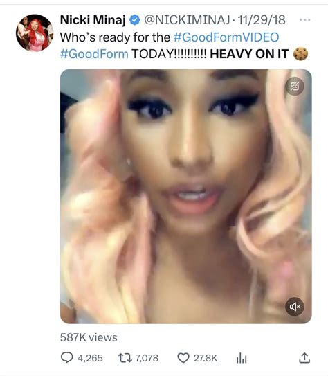 On Twitter Female Rapper Nickiminaj Has Been Teasing Her Label Name Since November