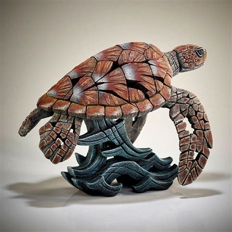 Sea Turtle Ed33 Edge Sculpture By Matt Buckley
