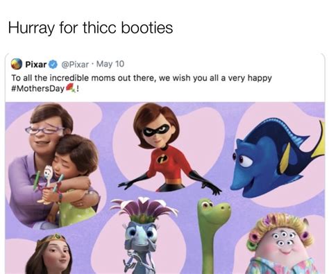 A Shoutout To The Incredible Thicc Moms In Pixar Movies We All Watch
