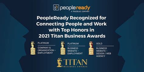 PeopleReady Recognized as Top Staffing Company with Platinum Honors in ...