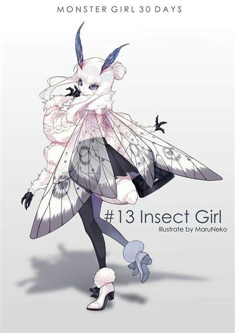 13 Insect Girl Monster Girls 30 Days Challenge Maruneko Fantasy