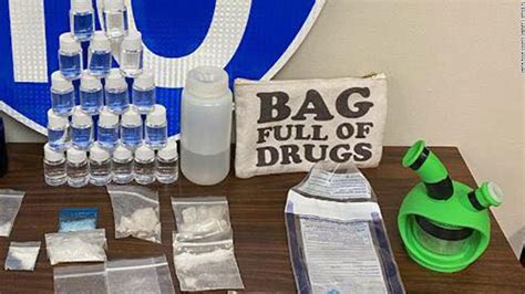 Florida Police Make Traffic Stop And Find Bag Full Of Drugs Labeled