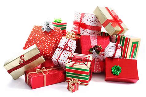 Pile Of Christmas Presents Stock Photos Pictures And Royalty Free Images