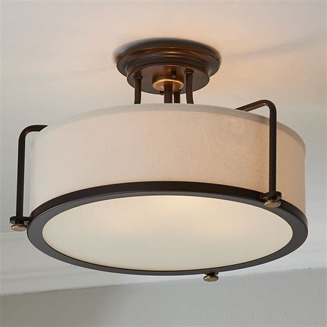 Refined Contemporary Textured Ceiling Light Shades Of Light