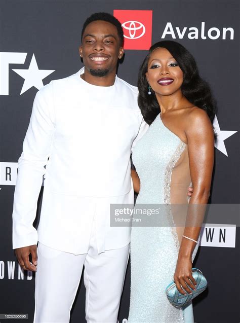 Woody Mcclain And Gabrielle Dennis Attend The Los Angeles Premiere