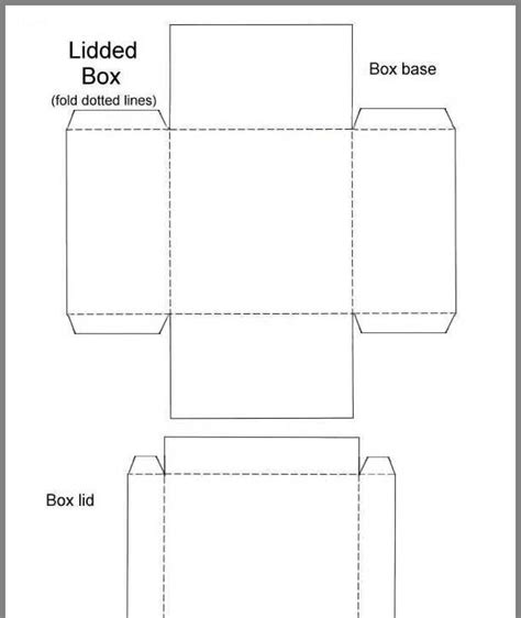 A4 Size Box Template Zaiden Donaldson