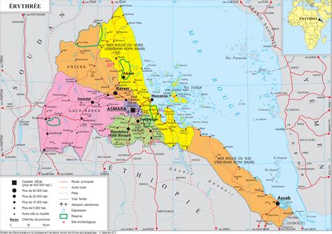 Eritrea map the state of eritrea. Geopolitical map of Eritrea, Eritrea maps | Worldmaps.info