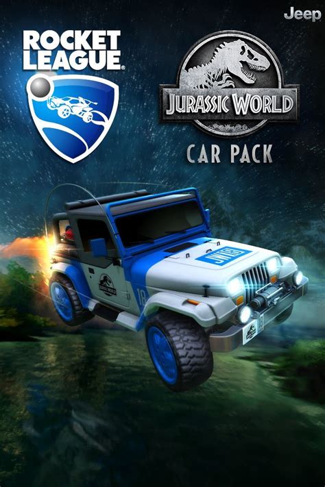 Rocket League Jurassic World Car Pack 2018 Box Cover Art Mobygames
