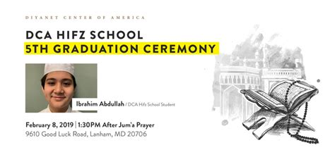 5th Hifz Graduation Ceremony Dca Hifz School Diyanet Center Of America