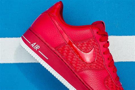 Nike Air Force 1 Low Woven Red Sole Collector