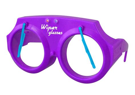 Wiper Glasses Purple Toy Sense