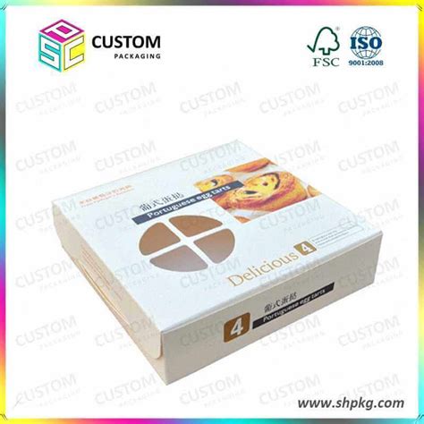 Egg Tarts Paper Box Paper Box Cardboard Boxes Packaging Box Packing Boxes Paper Box