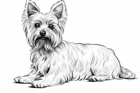 Йоркширский терьер (Yorkshire Terrier) | Раскраски для детей: 8 разукрашек Картинка - Йоркширский терьер (Yorkshire Terrier) | Раскраски для детей: 8 разукрашек