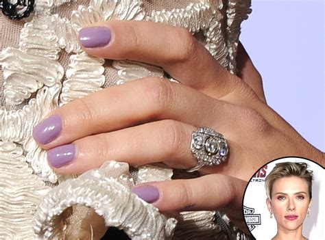 Scarlett Johansson From Truly Unique Celebrity Engagement Rings E News