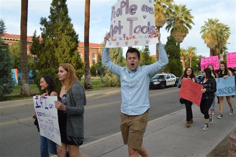 Protesters Walking From Ua To Fourth Avenue Are Reclaiming The Word Slut Tucson Life