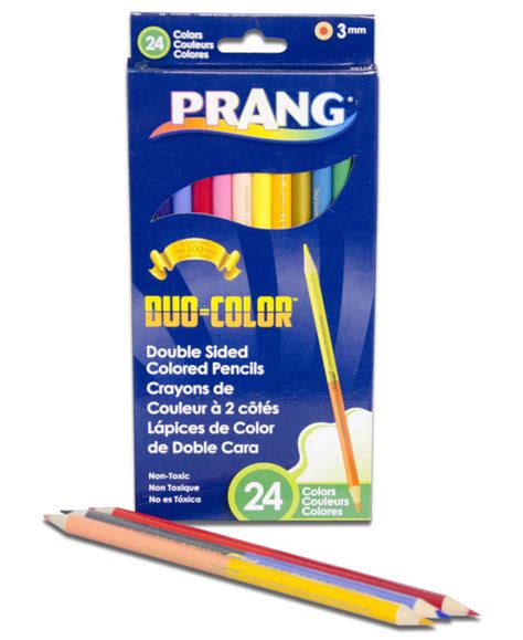 Prang Duo Color Pencils 24 Color Set
