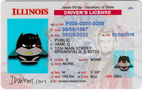 New Illinois Buy Best Fake Ids Make A Fake Id Online Fake Id Maker
