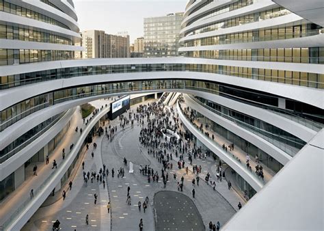 Galaxy Soho Complex In Beijing By Zaha Hadid Video