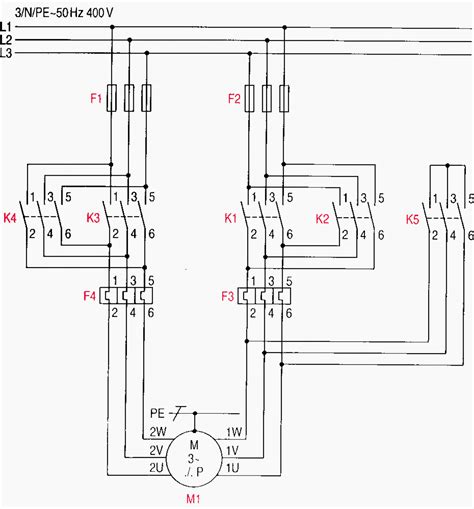 Wiring Diagram For 4 Pole Motor Wiring Diagram