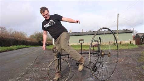 Rudge Rotary Victorian Tricycle Youtube