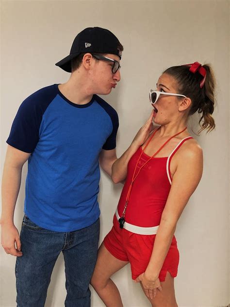 squints and wendy peffercorn from the sandlot couple halloween costume squints and wendy