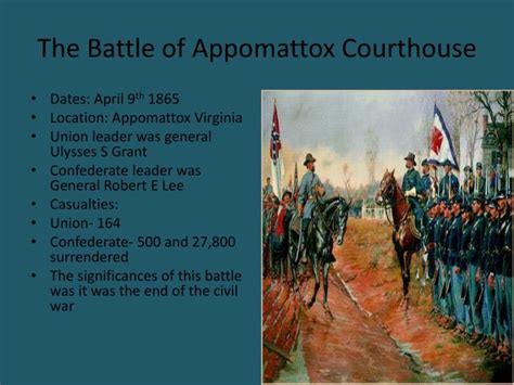 Ppt Civil War April 12 Th 1861 April 9 Th 1865 Powerpoint