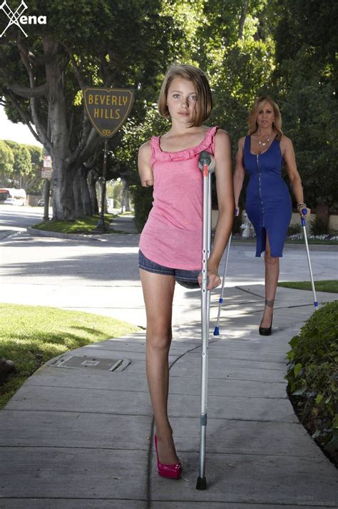 Pin By Yuliya Panova On Amputee Crutch Daughter Disabled Women Women