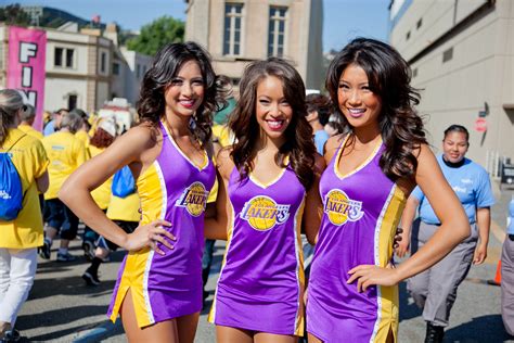 The Beautiful Laker Girls Lakers Girls Nba Cheerleaders La Lakers