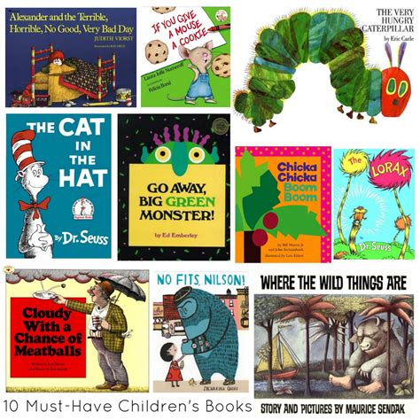 Top 10 Must Have Childrens Books Followitfindit Ebaycollection