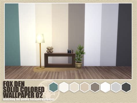 The Sims Resource Hexagon Wallpaper Solid Colors 02