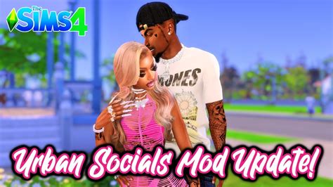 Urban Socials Mod Update ️‍ New Features Mod Review The Sims 4