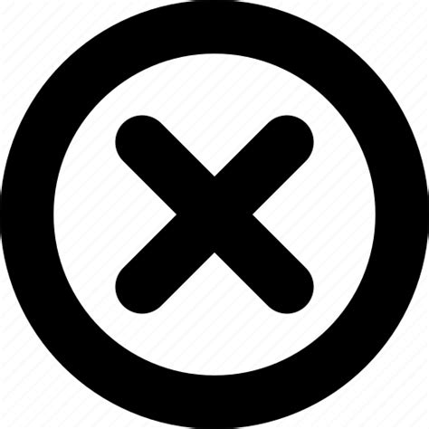 Action Cancel Circle Close Delete Exit Remove Icon