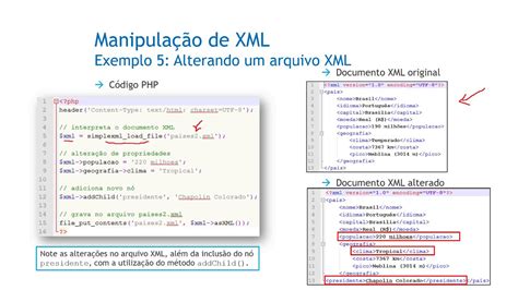 Manipulação de XML com PHP Alterando um arquivo XML YouTube