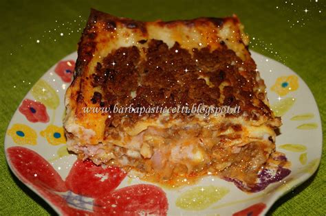 Lasagna Al Ragù E Con Prosciutto Cotto La Blade Ricetta Ricetta Ed