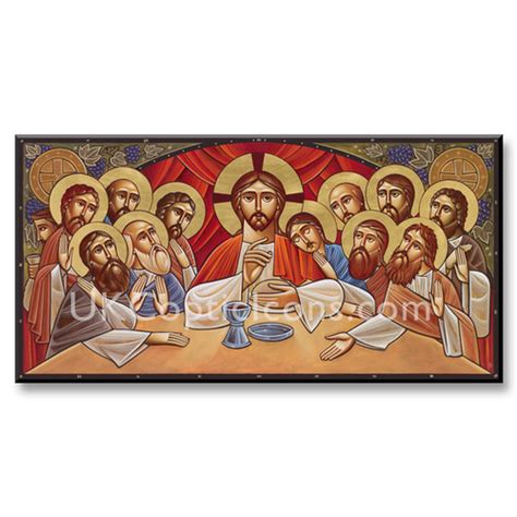 Last Supper 4 Uk Coptic Icons