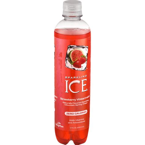 Sparkling Ice Zero Calories Strawberry Watermelon Sparkling And Seltzer